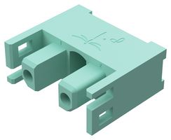 POSITRONIC DFS02F00/AA RECT PWR HOUSING, RCPT, 2POS, CABLE