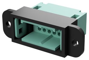POSITRONIC DF16M0P/AA 母电源连接器外壳,公, 16路, 电缆