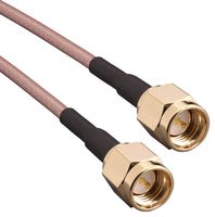 TE CONNECTIVITY CSE-SGAM-305-SGAM 电缆组件, SMA 插头-插头, 50 Ω, 12英寸