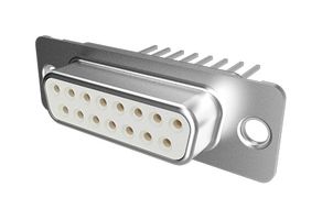 AMPHENOL COMMUNICATIONS SOLUTIONS DAP15S465TLF 连接器, D-SUB, 母, DA, 15路, TH