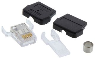 STEWART CONNECTOR SS-310606-5 MODULAR CONN, PLUG, 6P6C, 1PORT