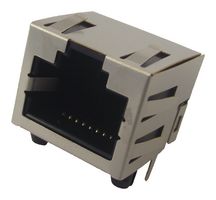 STEWART CONNECTOR SS-60300-002 插座, RJ45, 直角, 8P8C, 1端口, CAT6A, 屏蔽
