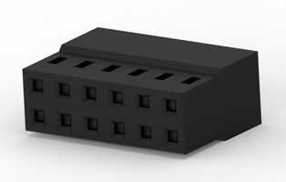 TE CONNECTIVITY 1-2316108-2 连接器外壳 连接器, 母, 12路, 2MM