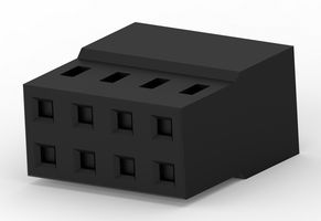 TE CONNECTIVITY 2316108-8 连接器外壳 连接器, 母, 8路, 2MM