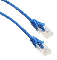 AMPHENOL CABLES ON DEMAND MP-6A28GNSBLU-001 PATCH CABLE, 8P8C, RJ45 PLUG-PLUG, 1