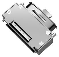 POSITRONIC D104000ELNT0/AA D-SUB BACKSHELL, 104POS, SIZE DF, ALUM