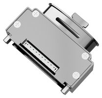 POSITRONIC MCD104000ELNT0/AA D-SUB BACKSHELL, 104POS, SIZE DF, ALUM
