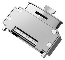POSITRONIC MCD37000ELNE30/AA D-SUB BACKSHELL, 37POS, SIZE DC, ALUM