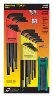 BONDHUS 14132 TOOLS, SETS HEX BITS, 30 PIECES.