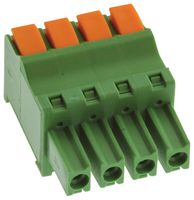 TE CONNECTIVITY 1986722-4 接线端子块, 插入式, 4路, 30-14AWG