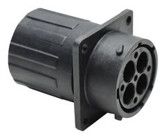 AMPHENOL SINE/TUCHEL RTS016N4PHEC03 圆形连接器, 母, 4路, 法兰安装
