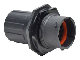AMPHENOL SINE/TUCHEL RTS714N19PHEC03 CIRCULAR CONNECTOR, RCPT, 19POS, JAM NUT