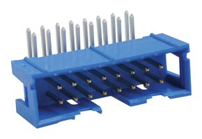 AMPHENOL COMMUNICATIONS SOLUTIONS 75867-133LF 连接器, 直角 针座, 30路, 2排, 2.54MM