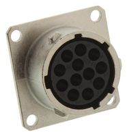 SOURIAU-SUNBANK / EATON UT001412SH. CIRCULAR CONNECTOR RCPT, SIZE 14, 12POS,