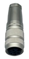 NORCOMP 878-008-203RKT1 CIRCULAR CONNECTOR, RCPT, 8POS, SOLDER