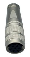 NORCOMP 878-05B-203RKT1 CIRCULAR CONNECTOR, RCPT, 5POS, SOLDER