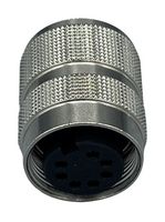 NORCOMP 878-07A-203RLS1 CIRCULAR CONNECTOR, RCPT, 7POS, SOLDER