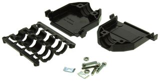 AMPHENOL COMMUNICATIONS SOLUTIONS 17E17261 连接器后壳, D-SUB, 180度, 尺寸 DB