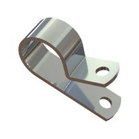 ESSENTRA COMPONENTS AL6A CABLE CLAMP, ALUMINIUM ALLOY, 9.5MM