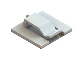 ESSENTRA COMPONENTS CFCCS-8-01A CABLE CLAMP, ADHESIVE, NYLON 6.6/NATURAL