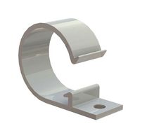 ESSENTRA COMPONENTS EXWHC2-500-01 CABLE CLAMP, NYLON 6.6, NATURAL, 12.7MM