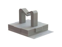 ESSENTRA COMPONENTS MWSB-1-01A-RT 电线夹, 胶粘, 尼龙 6.6/本色