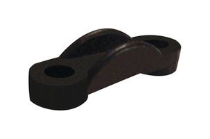 ESSENTRA COMPONENTS SRCC-2 CABLE CLAMP, BLACK, NYLON 6.6, 20MM