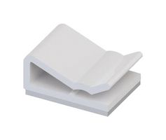 ESSENTRA COMPONENTS SWC-0 CABLE CLAMP, WHITE, PPE/PS, 13MM