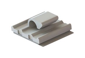 ESSENTRA COMPONENTS WCK-180-01A-RT CABLE CLAMP, NYLON 6.6, NATURAL, 16MM