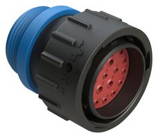 AMPHENOL SINE/TUCHEL AHDP06-24-21PR-STA 21 POSITION PLUG, PIN, SHELL SIZE 24, REDUCED DIAMETER SEAL (BLUE), SMALL THREAD ADAPTER 86AK2825