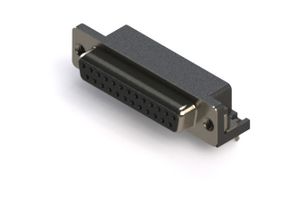 EDAC 622-025-268-032 D SUB CONN, R/A RCPT, 25POS, DB, SOLDER