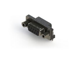 EDAC 624-009-261-033 连接器, D-SUB 连接器, 直角型 RCPT, 9路, DE, 焊接