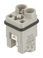 HARTING 09120022653 HEAVY DUTY INSERT, PLUG, 2+PE, 6MM2