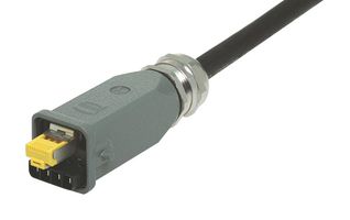 HARTING 09451151760 连接器, RJ45, 公, 1端口, 电缆