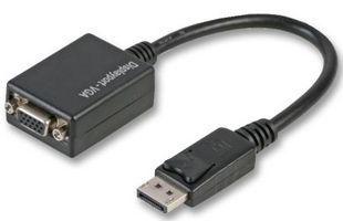 MULTICOMP PRO DPV-15CM. 适配器, DISPLAYPORT至VGA 适配器电缆
