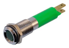 WAMCO WL-19010251 发光二极管指示灯, 8MM, 12V, 绿色