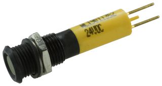 WAMCO WL-19011352 发光二极管指示灯, 8MM, 24V, 黄色