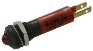 WAMCO WL-19081250 PANEL MOUNT INDICATOR, LED, 8MM, RED, 12