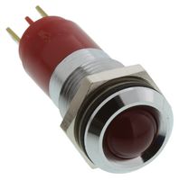 WAMCO WL-19210250 PANEL MOUNT INDICATOR, LED, 14MM, RED, 1