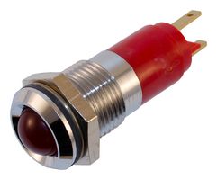 WAMCO WL-19210350 发光二极管指示灯, 14MM, 24V, 红色