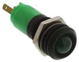 WAMCO WL-19211451 发光二极管指示灯, 14MM, 28V, 绿色