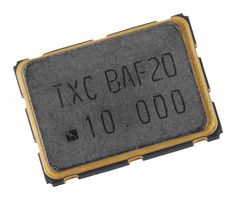 TXC 6U-10.000MBE-T 压控晶体振荡器, VCXO, 10.000MHZ, 3.3V, SMD