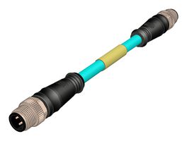 MOLEX 120108-9130 SENSOR CORD, M12 8P PLUG-4P PLUG, 75.5FT