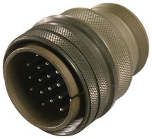 AMPHENOL INDUSTRIAL MS3106A24-11S. CIRCULAR CONN, PLUG, 24-11, CABLE