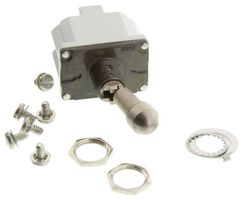 SAFRAN POWER 8504K6 TOGGLE SWITCH,ON-ON-ON,DPDT,115V