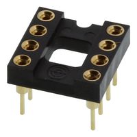 OMRON ELECTRONIC COMPONENTS XR2A-0811-N 插座, DIP, 镀金, 8路, 2.54MM, TH