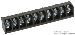 BUCHANAN - TE CONNECTIVITY 4PCV-10-006 TERMINAL BLOCK, BARRIER, 10 POSITION, 22-12AWG