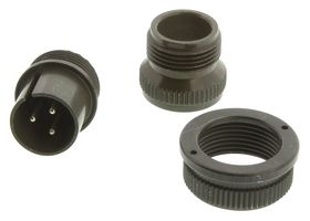 AMPHENOL INDUSTRIAL MS3106A14S-1P. CIRCULAR CONNECTOR PLUG SIZE 14S, 3 POSI