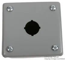 NVENT HOFFMAN E1PBG ENCLOSURE, PUSHBUTTON, 1 HOLE, STEEL