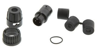 SWITCHCRAFT/CONXALL 6282-2PG-3DC CIRCULAR CONNECTOR PLUG, SIZE 20, 2 POSI